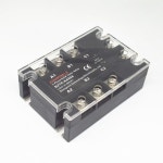 ZHNWINELE 3 상 솔리드 스테이트 릴레이, 80A AC-AC (입력 70-280VAC, 출력 24-480VAC) SSR 모듈 : THE도원유통