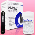 i-sens 케어센스 2 플러스 혈당측정검사지 50매 당뇨 시험지 (케어센스n 호환 안됨) : 뷰티앤메디