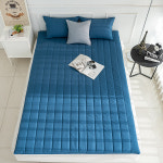 알러지케어 먼지없는 세미마이크로 누빔 더블(D)요커버 요매트 바닥이불 : 단잠DanJam