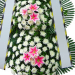 근조 4단 화환  TFB039 장례식장화환 서울 배달 화환  추모 조위  오브제  화환 : 타임플라워샵