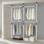 왕자 4단 고정 행거 옷걸이 545 : 왕자행거