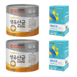 약국전용 락토랑 생 유산균 프리미엄 프로바이오틱스 100포+프로바이오틱스 30포 각 2통 : 야무지게
