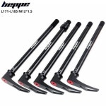 HEPPE-MTB 로드 바이크 스루 액슬 리어 허브 샤프트 꼬치, 12x142 휠 축 자전거 퀵 릴리스 171-185mm M12xP1.5 : THE도원하우스
