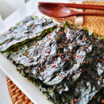 맛있는 밥도둑 하동 녹차 명란 맛김 도시락 조미 김 24봉 : 하동권여사