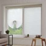 붙이는 암막블라인드 셀프 주름 창문 햇빛 가리개 사무실 아이방 주방 45X230 : 에코창