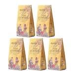 베트남 알루비아 카페 디라이트 그라운드 커피 200g x 5팩 : 뚜르마켓