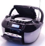 (CD / DVD / / USB / SD AM / FM 2WAY 2 TKD-018 (BL) 도쇼 라디오 카세 노래방 대응 카세트 테이프 재생) : JAPANZON