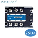 3상 SSR 100DA/AA 3-32VDC/70-280VAC 모터 온도 컨트롤러 용 솔리드 스테이트 릴레이 부하 100A : THE도원유통