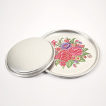 레트로 양은 쟁반 오봉 옛날 알루미늄 원형 식당 대형 업소용 소 : 키친1989