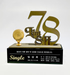 싱글패 골프트로피 싱글트로피 타수트로피 기념패 골프상패 7978 : 크리스탈마트