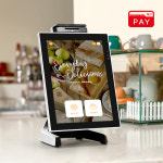 미니 키오스크 15인치 포스 무인포스기 카드단말기 설치 개인사업자 키오스크 P2C 250 : 넷페이