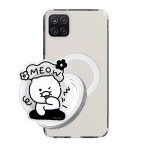 갤럭시버디(A226) 춘식이 야옹 그루밍 맥세이프 스마트톡+투명케이스 : 하리랑케이스