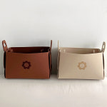 펠트 패브릭 바구니 수납 장난감 정리 옷 부직포 접이식 사각 바구니 S : 투투에프