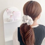 오르카홈 미유 미니멀 헤어 곱창 밴드 머리끈 : 오르카홈