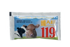 베스트119 ,1박스 20봉, 송아지 설사 개선제, 가축 면역 증강제, 송아지.자돈 보조사료 : 티디바이오
