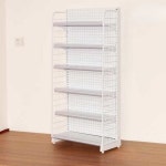 30훅 진열대 선반 매대 슈퍼마켓 수납장 15개 편의점 약국 포함 소형 문구점 화이트 블랙:1.5 30 100 5단 태블릿 : 젤블몰