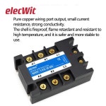 솔리드 스테이트 릴레이 AC-AC, 3 상 SSR 80-250VAC 제어, 24-480V, 10A 60A 80A 150 : 도원통상