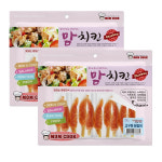 맘쿡 대용량 사사미 강아지 간식 맘치킨 고구마 닭갈비, 300g, 2개 : 위아펫