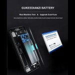 호환 GUKEEDIANZI 배터리 삼성 갤럭시 빔 윈 i8552 i8558 i8550 i869 i8530 E500 GT-I8530 i437 G3589 3500mAh EB58515 : 올트레이드4