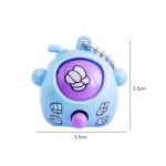 가위바위보 게임기 묵찌빠 복불복 키링 펜던트 키체인 열쇠고리 장난감 (A0619) : 꼬슈 COSSU