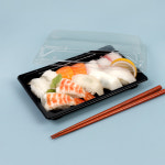 [SI] 초밥집 음식점 초밥 포장 배달 PET 용기+뚜껑 600세트 / SL-H15s : 더포장마트