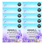 온더바디 촉촉 휘핑비누 목욕 세수비누 아이리스 90g, 10개 : SP유통