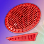 디테일링 토네이도 그릿가드 크리스탈 클리어 투명 세차버킷 : 빛나는하루