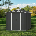 조립식창고 이동식 야외 창고 농막 케이가든 루프 점보 화이트 : 케이가든샵