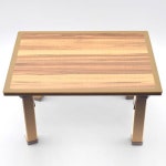 대청마루 밥상 1호 접이식 국산 좌식 다용도상 5호 교자상 테이블 40x60 높이28 추풍낙엽 : 세봉지