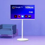 베르켐 삼탠바이미 43 스마트 TV 화이트 세트 삼텐바이미 109ccm : 베르켐