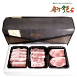 문경쑥돈 1+등급 한돈선물세트 1.5kg 삼겹, 목살, 미전지 : 문경쑥돈