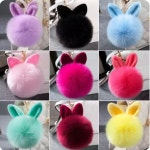 귀여운 토끼 키링 키체인 열쇠 고리 (A0894) : 용천삼리