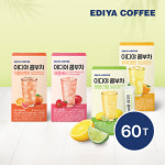 이디야 콤부차 20T x 3개입 (총 60T)  애플베리, 유자파인, 자몽오렌지 : 건강엔뷰티