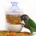 앵무새 펠렛 프리티버드 데일리 셀렉트 스몰 800g 새 사료 먹이 모이 밥 용품 간식 (코뉴어, 퀘이커, 카이큐, 썬코, 한스, 쟈딘) : 리프패럿