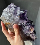 [엔젤스톤]  팬텀 자수정 아메지스트 클러스터  HEALING CRYSTAL 힐링 크리스탈 천연원석 : 엔젤스톤