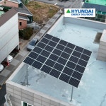 충남 서산 동문동 빌라 옥상슬라브지상형 9KW 태양광 설치 : 에이스솔라에너지