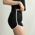 3부 배색 트레이닝 돌핀팬츠 반바지 숏팬츠 : 뉴믹