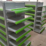 매장진열대 마트 약국 선반 디스플레이 매대 전시대 100x35x160 5단 서브프레임(한측마감) : 바론에이전시