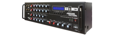 쟈가 JAGUAR PA-308BT 2채널 블루투스 노래방앰프 : 에이스 전자