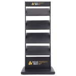 잡지꽂이 책진열 신문 가판대 대용량 영업부 디스플레이 Z4 디스플레이 스탠드 : 실크로드C