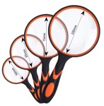 휴대용 독서 돋보기 노인 어르신 어린이 10배 확대경 신문 관찰 확대경 (A0744) : 꼬슈 COSSU