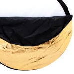 촬영 휴대용 원형 반사판 확산판 라이트 리플렉 디퓨저 패널 보드 60cm (A0737) : 꼬슈 COSSU