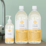 엄마랑아기랑 우리가족 1종주방세제 과일 세척 젖병 세정제 항균 리필용 1,000ml 2개 : 아지트 mall