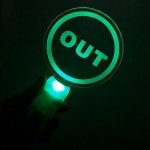 OUT LED 시위봉/야간  노조 시위 데모 집회 응원봉 용품 : SY유통1