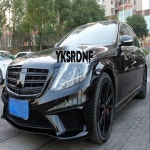S클래스 2014y-on S320 S400 S500 S600 용 모양 그릴, W222 S65 S63 타입 그릴 : 프린스타25