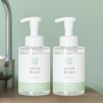 엄마랑아기랑 우리가족 핸드워시 리필 거품 손세정제 500ml 2개 : 아지트 mall