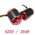 1PCS RC 고정 날개 항공기 4250 560KV 3548 900KV  모터 대용량 고효율 오일 펌프 엔진 모터 36S Lipo : 상진물류