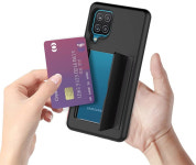 핸드폰케이스 ID 6.5 갤럭시 월렛 카드 A12 삼성 Fundas Phone 신용 Bumper 홀더 2 12 케이스 1 슬롯 : nineacp