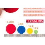 컬러 원형 벨크로 25/30mm 100쌍 유치원 환경 원형 벨크로 환경 친화적 소재 1. 흰색 25mm 100쌍 : 모드니의마중물