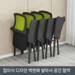 접이식 강의실 강당 인용 테이블 컴퓨터 세미나 블랙 세트 일체형 : 투월드마켓